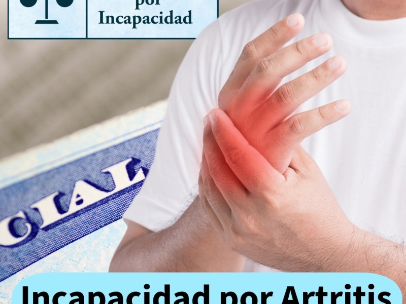 Incapacidad por Artritis